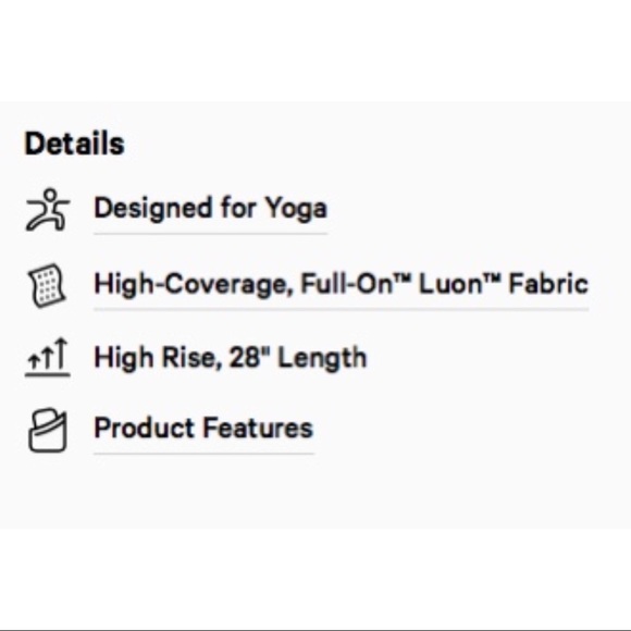 Lululemon WunderUnder HighRise Leggings Blk NWOT 4 - Picture 5 of 11